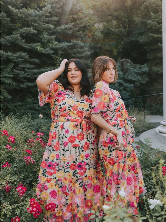 One Loved Babe Dresses & Skirts - GUC XL One Loved Babe Floral Dress